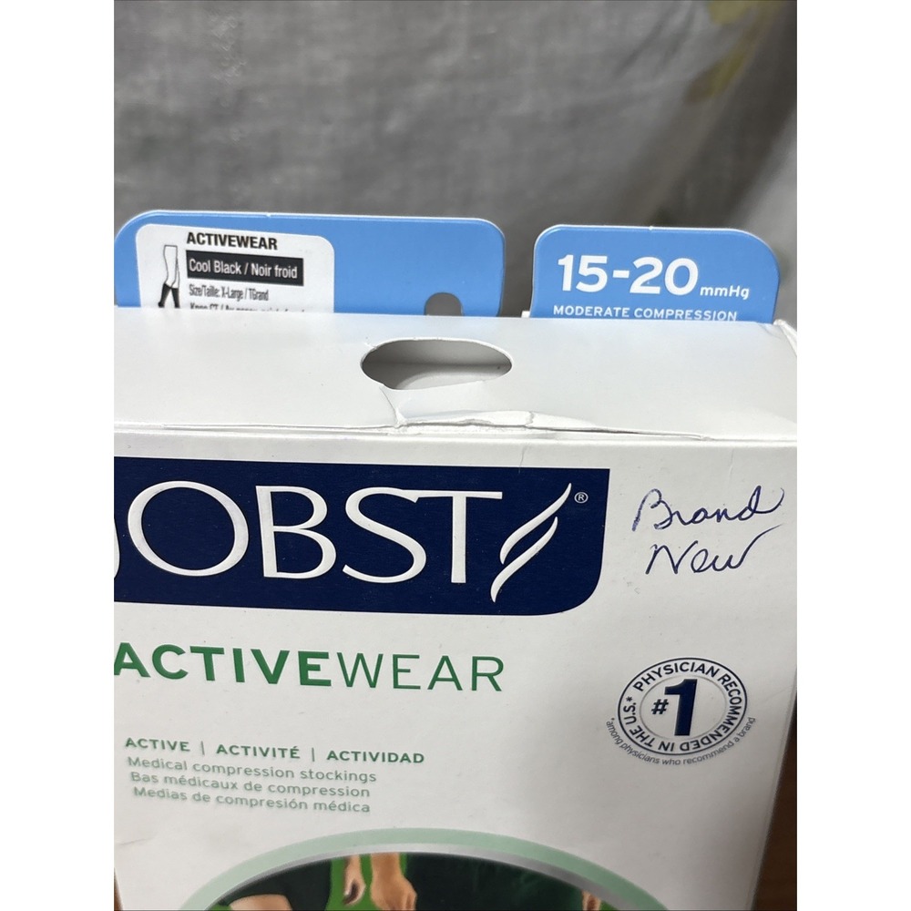 Jobst Active Wear  Xl  Black 15-20 mmHg  CT (NEW) - Picture 4 of 5